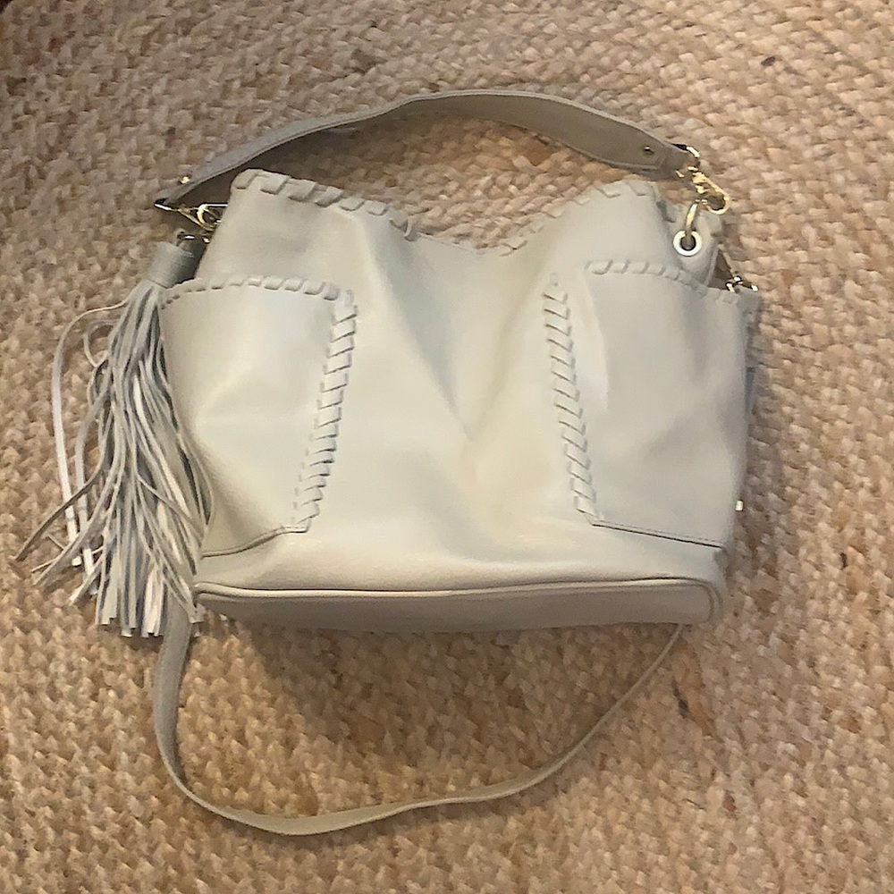 Steve Madden purse - Gray, w/adjustable strap